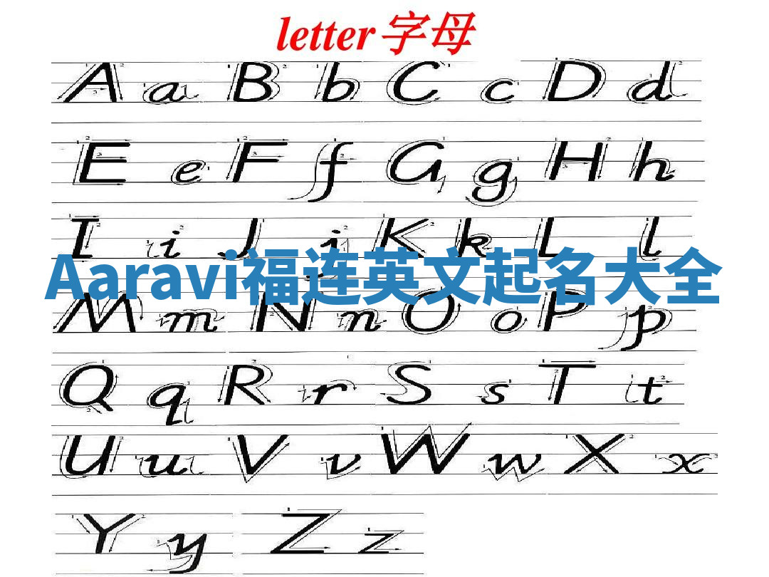 Aaravi福连英文起名大全