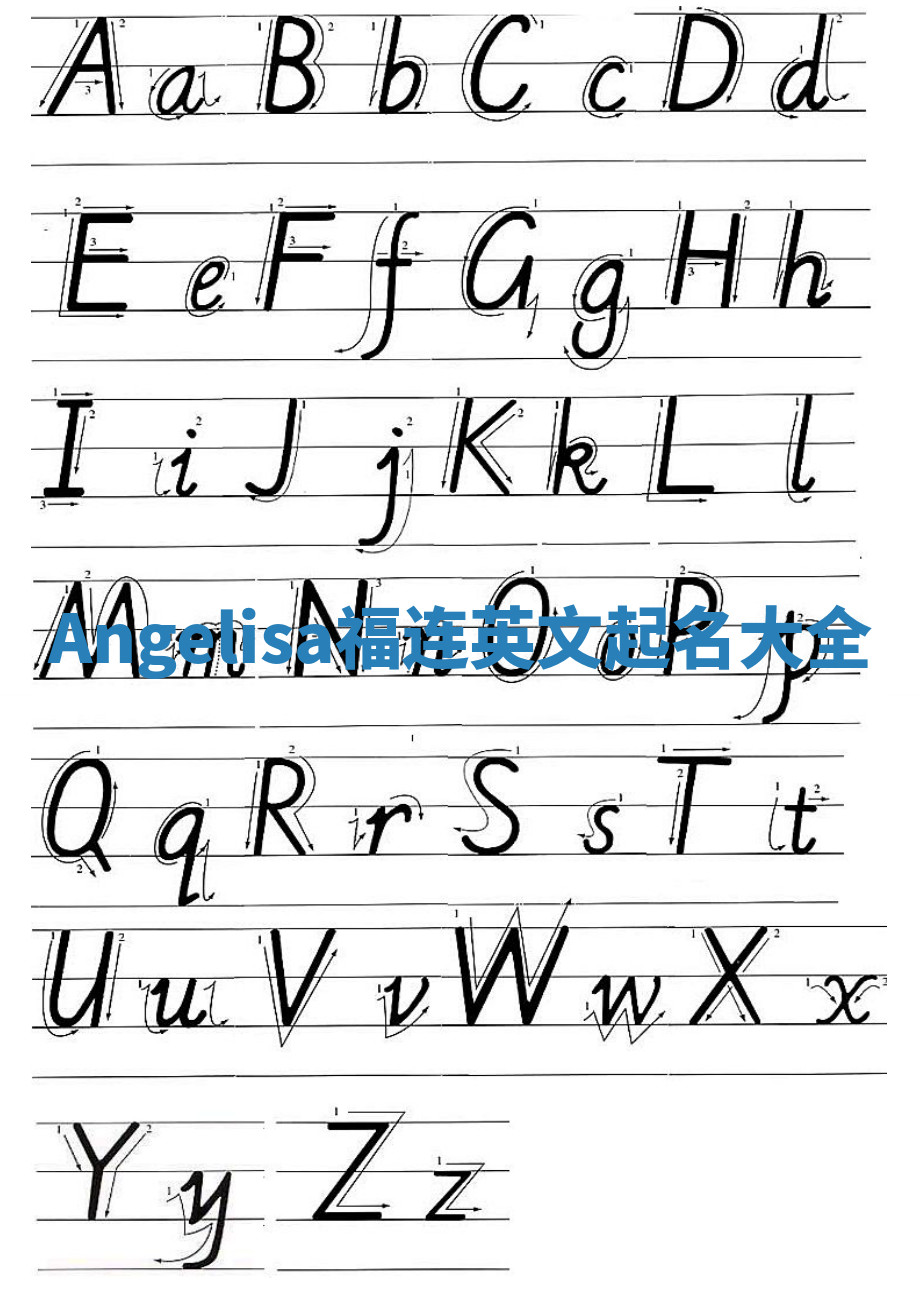 Angelisa福连英文起名大全