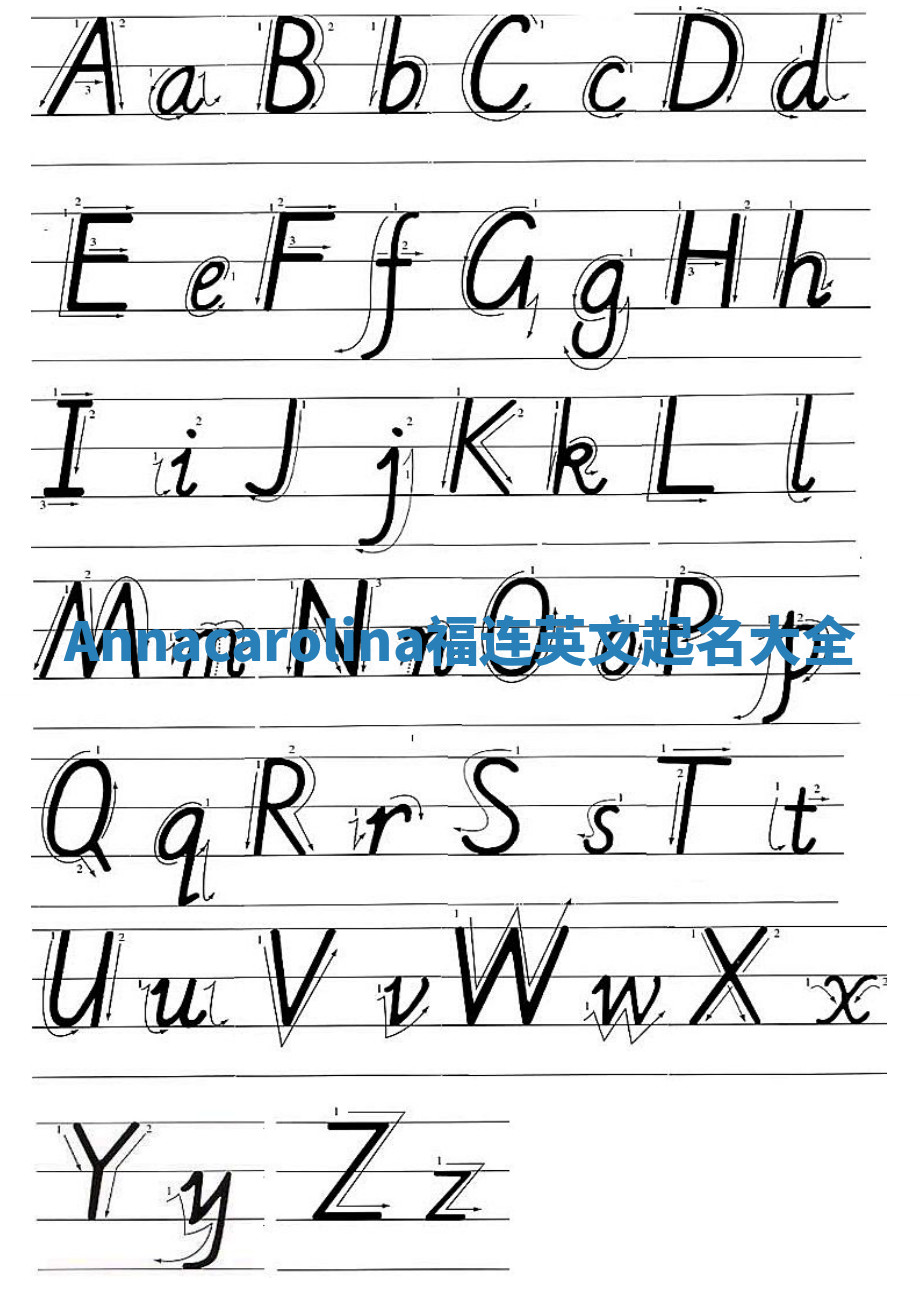 Annacarolina福连英文起名大全