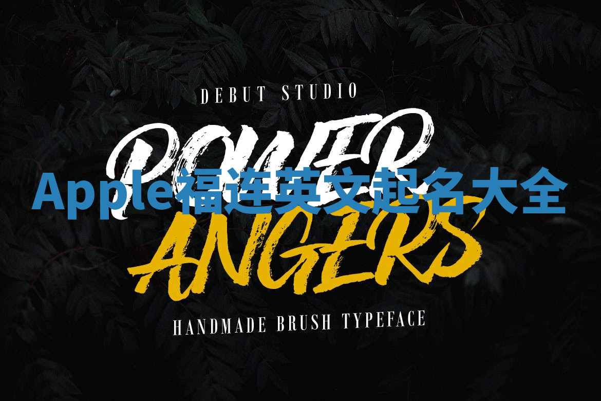 Apple福连英文起名大全