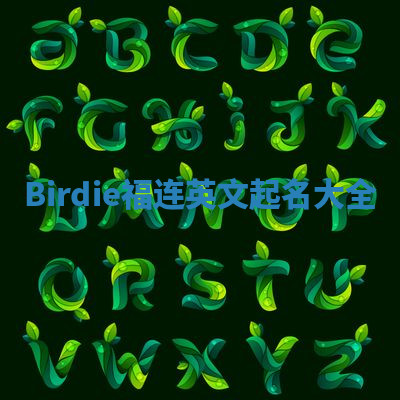 Birdie福连英文起名大全