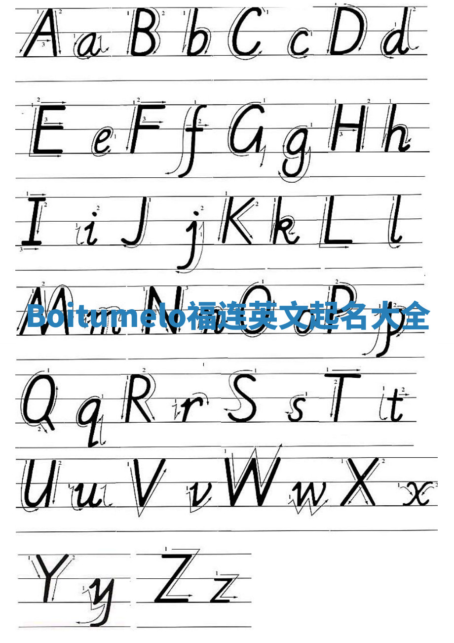 Boitumelo福连英文起名大全