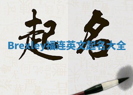 Brexley福连英文起名大全