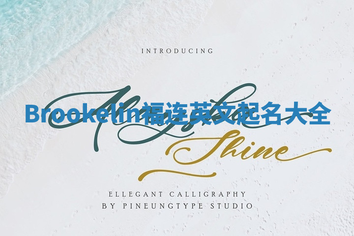 Brookelin福连英文起名大全