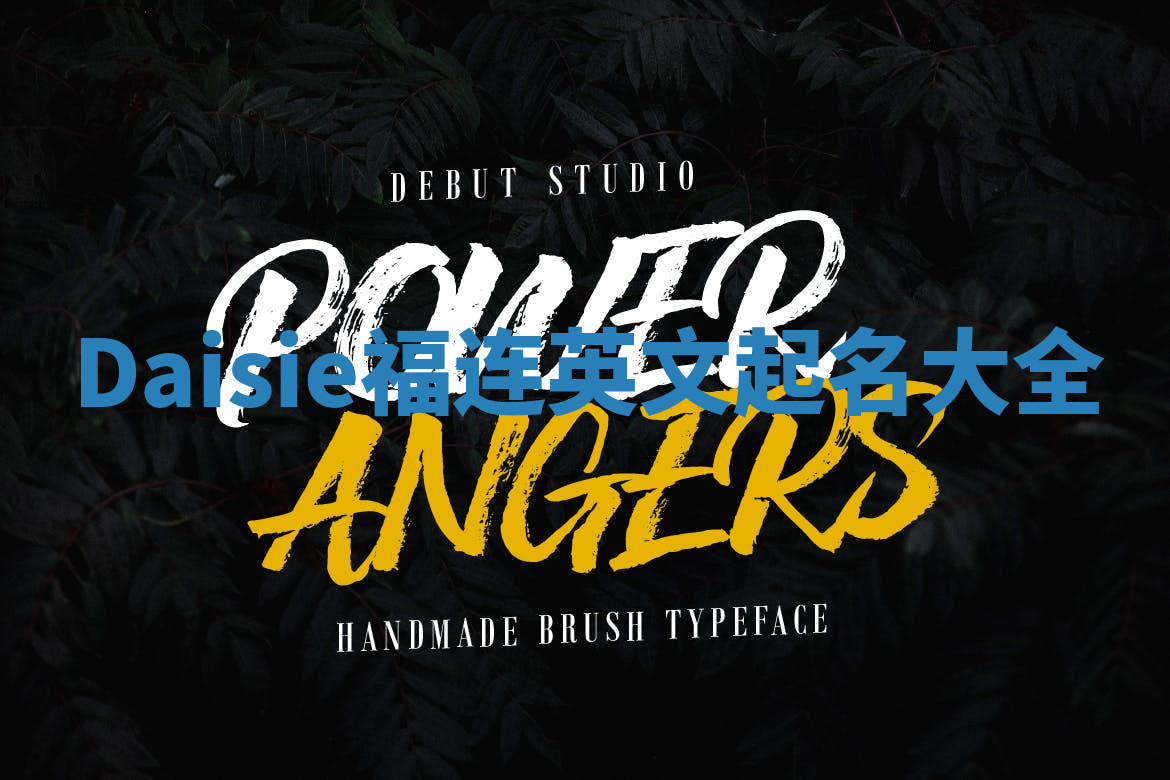 Daisie福连英文起名大全 Daisie福连英文起名大全