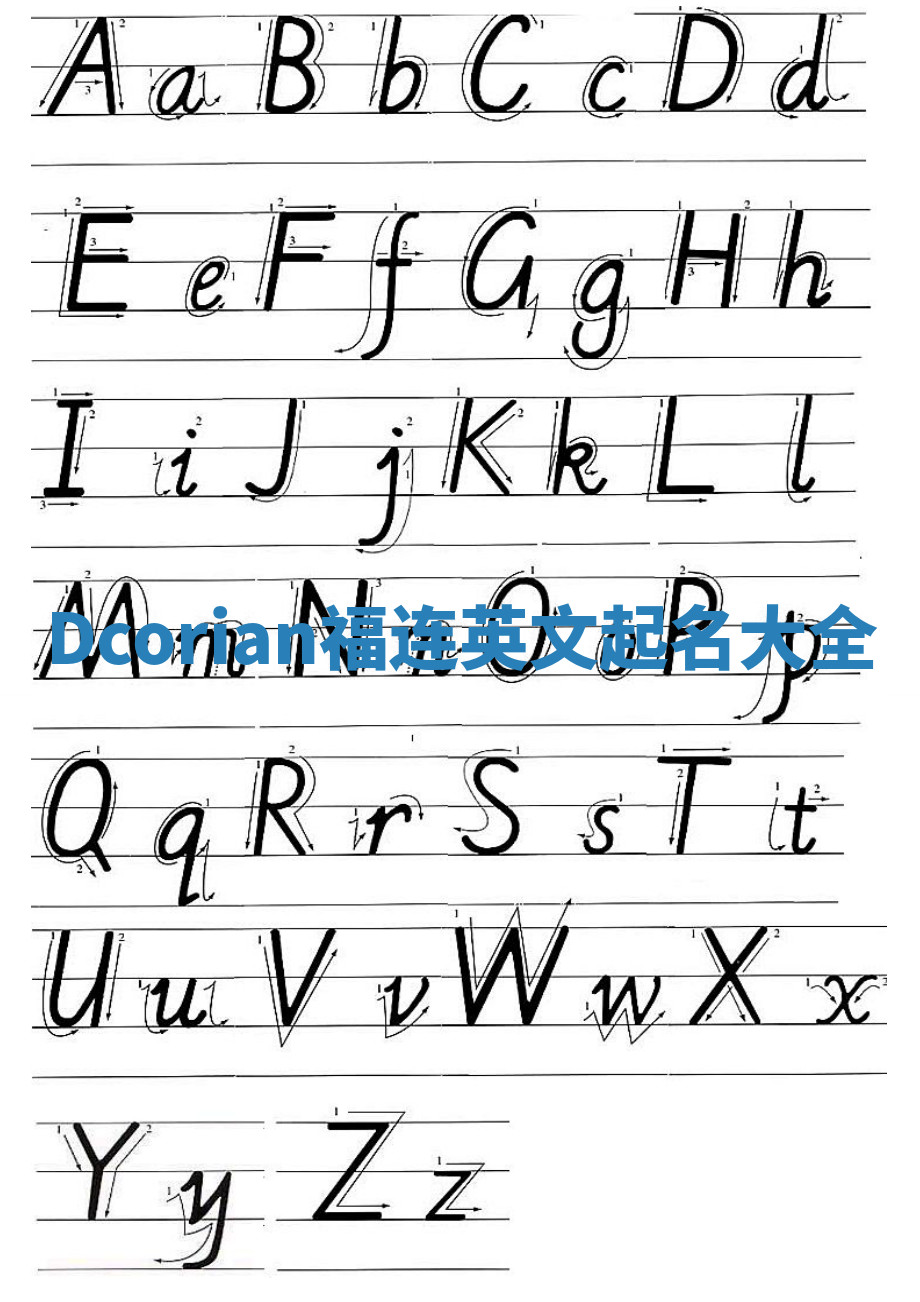 Dcorian福连英文起名大全 Dcorian福连英文起名大全