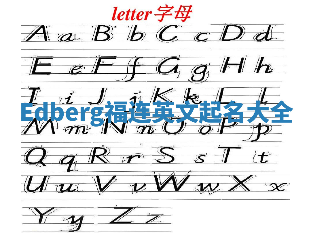 Edberg福连英文起名大全