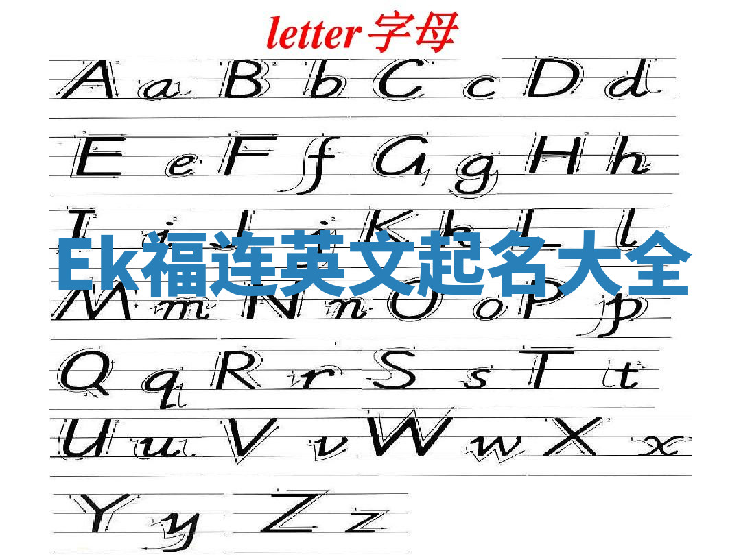 Ek福连英文起名大全