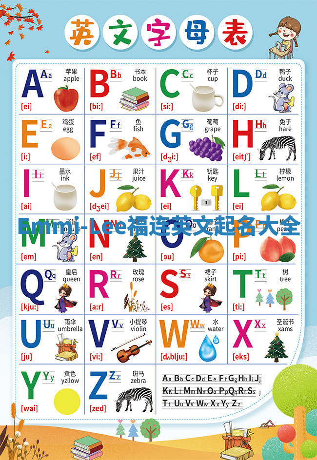 Emmi-Lee福连英文起名大全