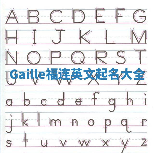 Gaille福连英文起名大全