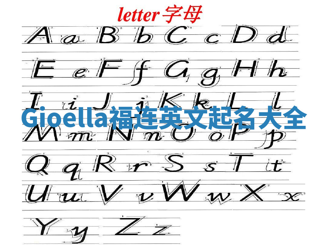 Gioella福连英文起名大全