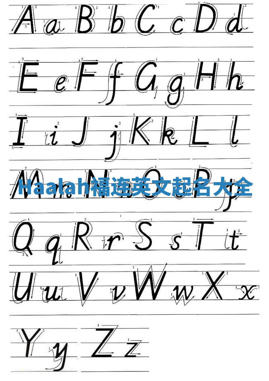 Haalah福连英文起名大全