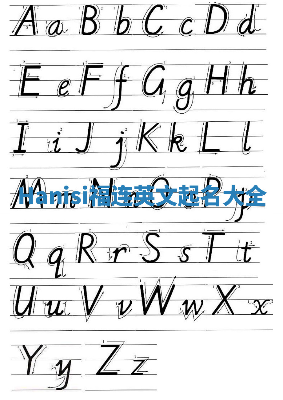 Hanisi福连英文起名大全