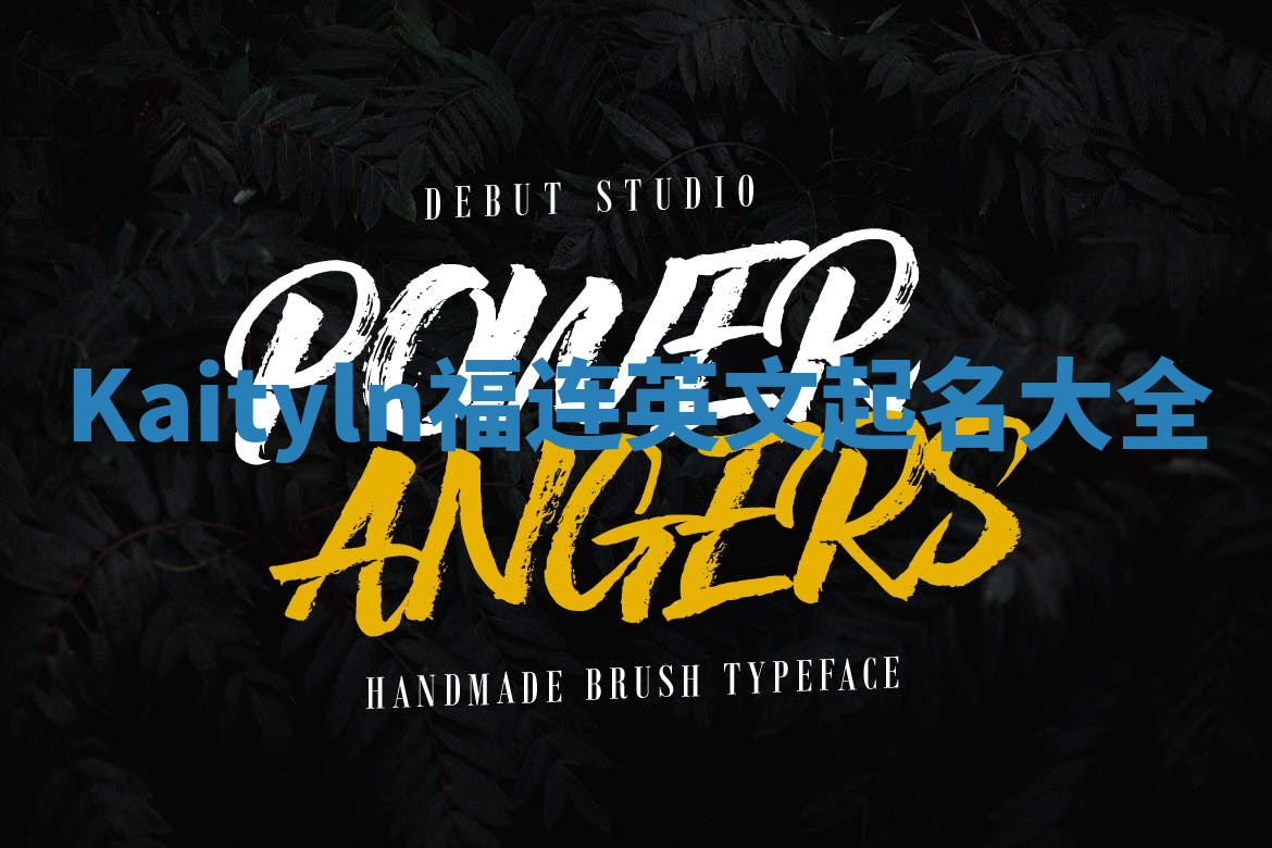 Kaityln福连英文起名大全