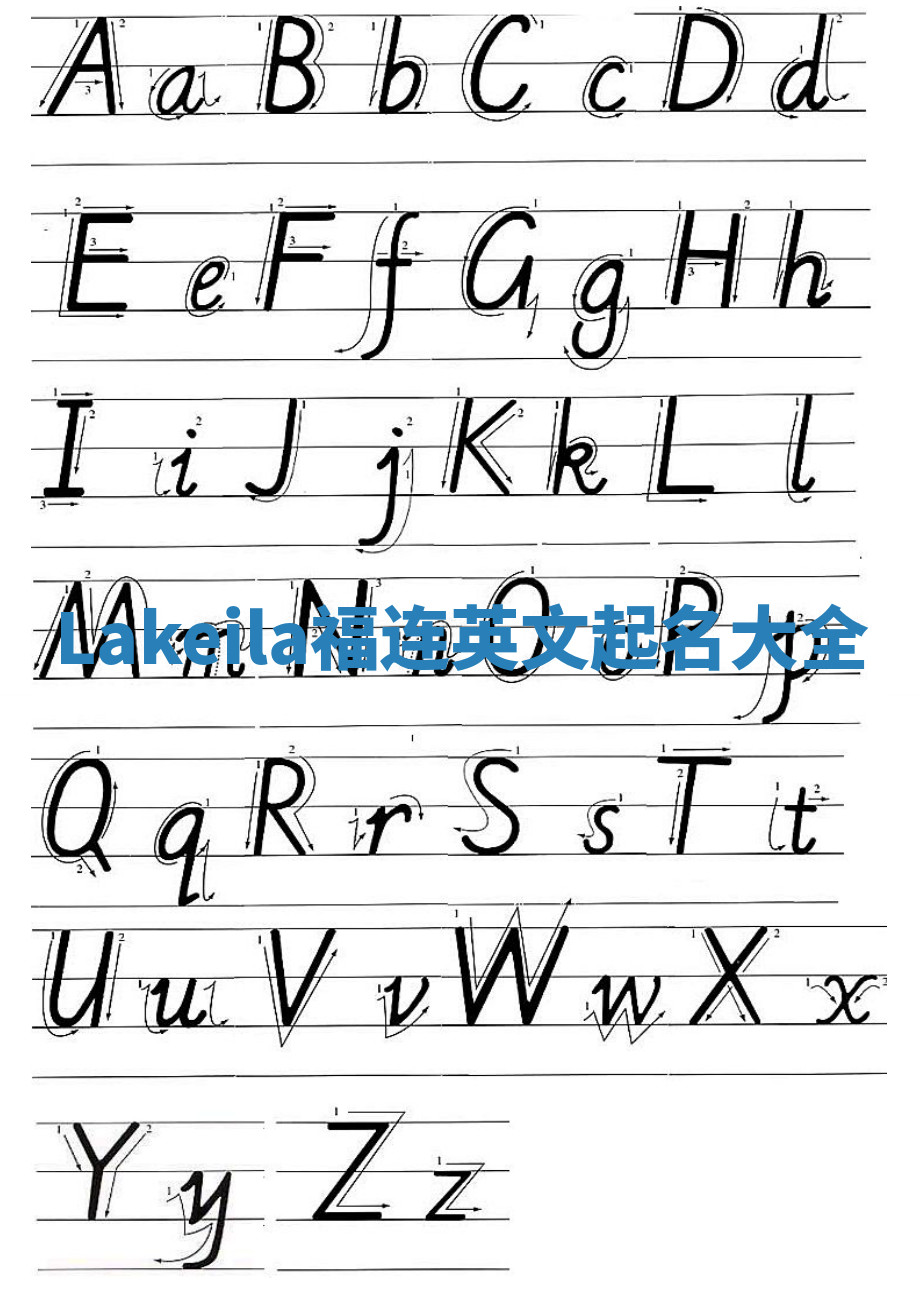 Lakeila福连英文起名大全