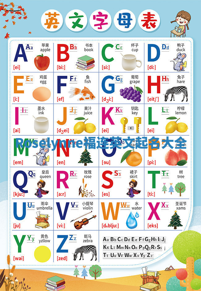 Roselynne福连英文起名大全