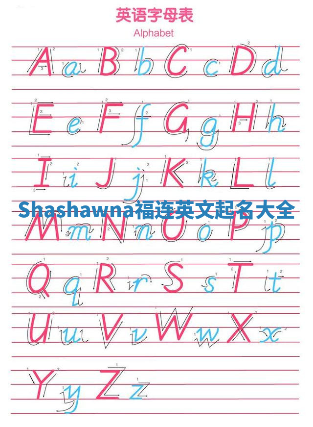 Shashawna福连英文起名大全