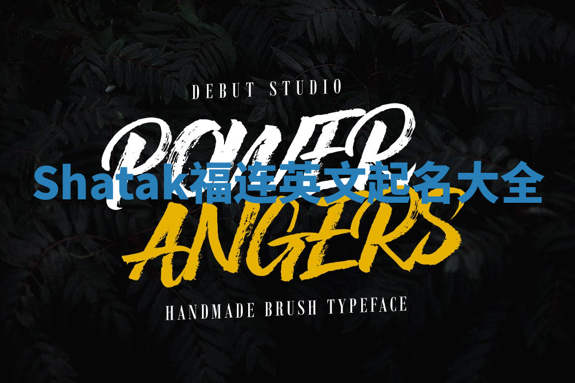 Shatak福连英文起名大全