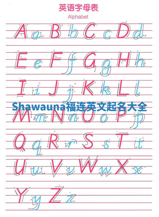 Shawauna福连英文起名大全