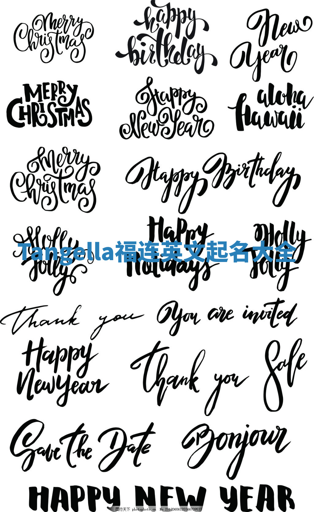 Tangella福连英文起名大全