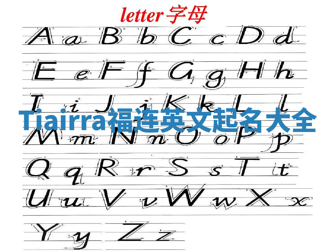 Tiairra福连英文起名大全
