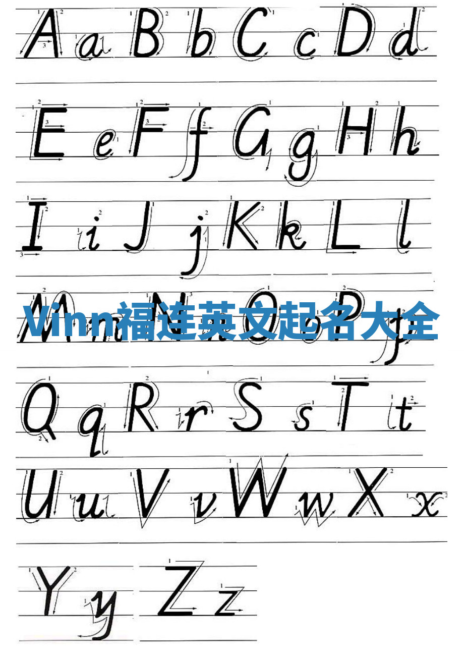 Vinn福连英文起名大全