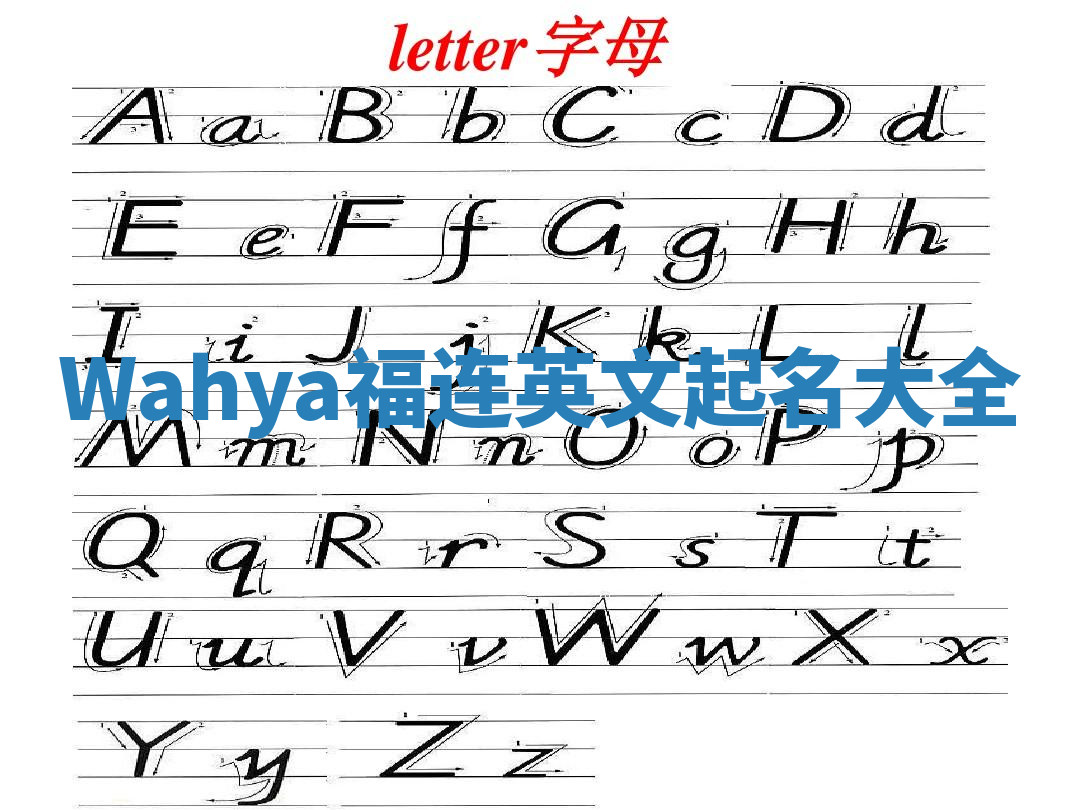 Wahya福连英文起名大全