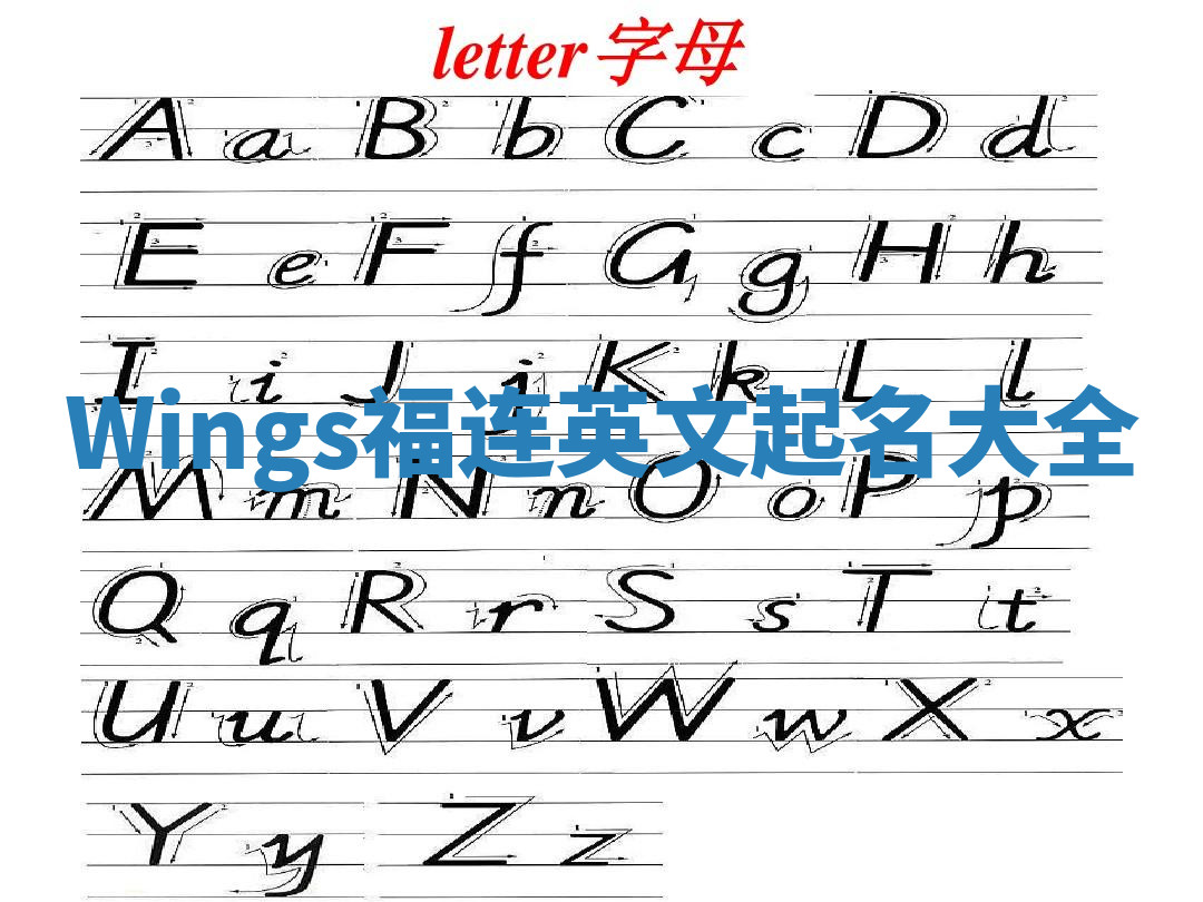 Wings福连英文起名大全