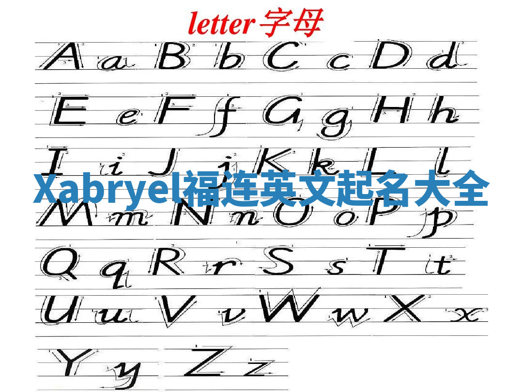 Xabryel福连英文起名大全