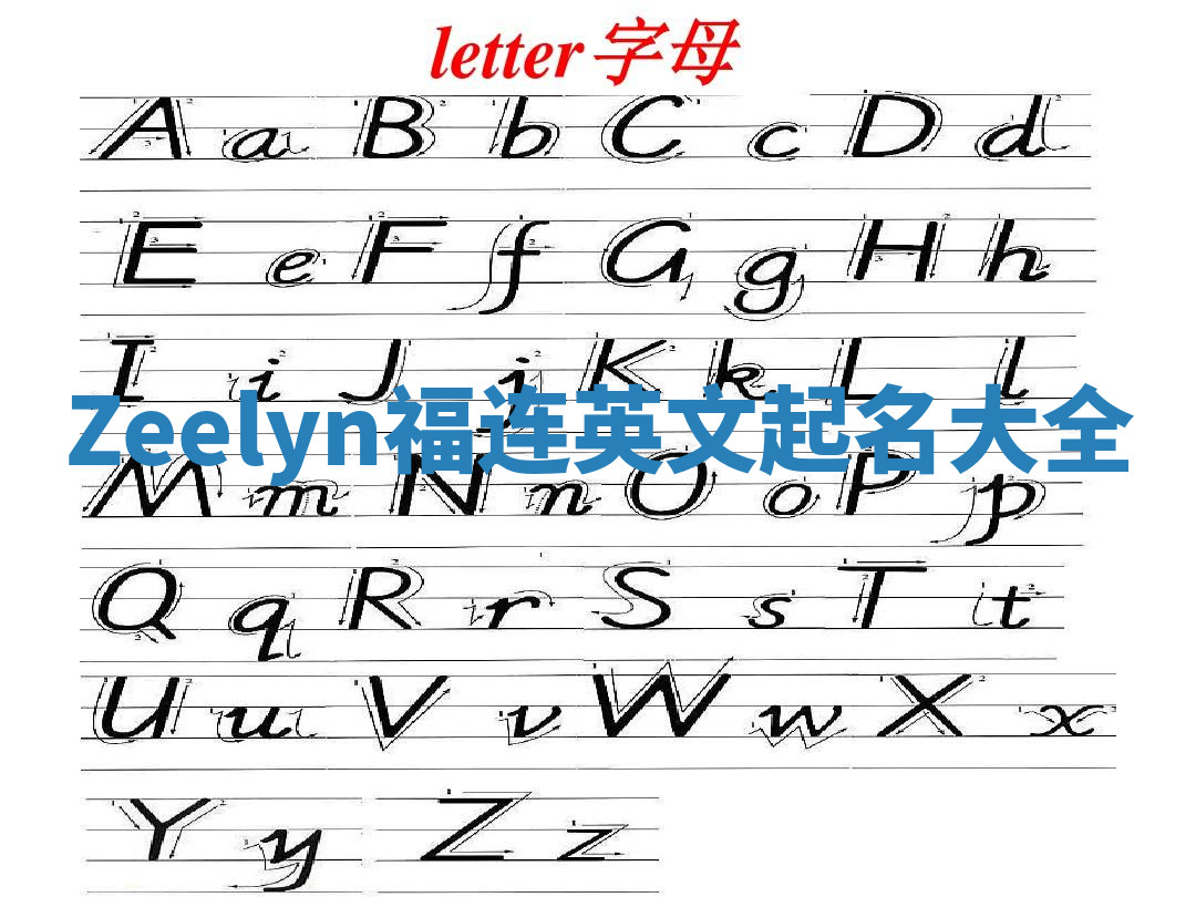 Zeelyn福连英文起名大全